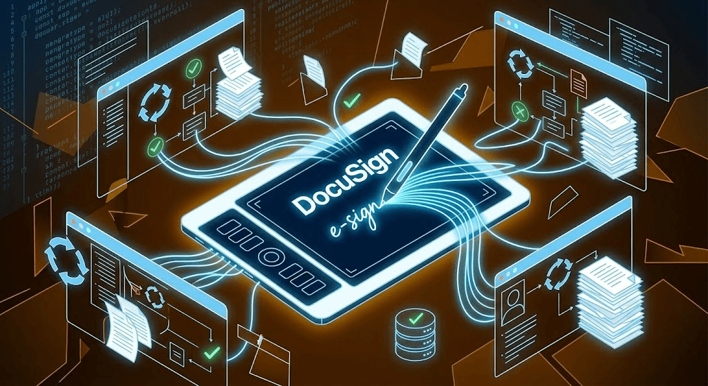 E-Signature Workflow Illustration